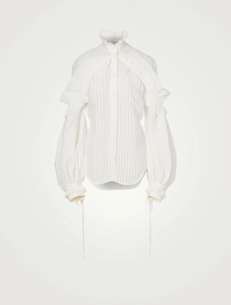 Albertine High-Neck Blouse