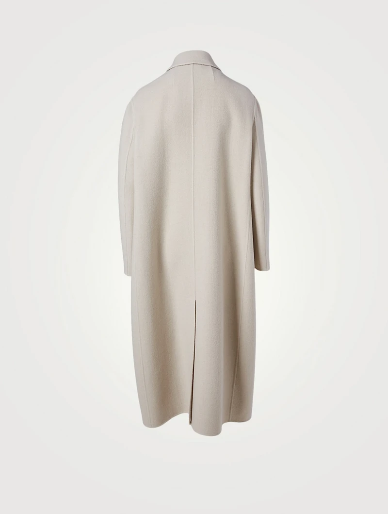 Dilona Brushed Cashmere Long Coat