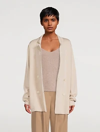Chopok Wool And Silk Oversized Blazer