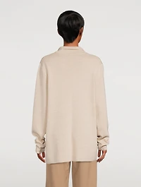 Chopok Wool And Silk Oversized Blazer