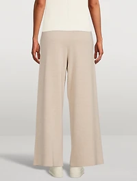 Chuk Wool And Silk Wide-Leg Pants