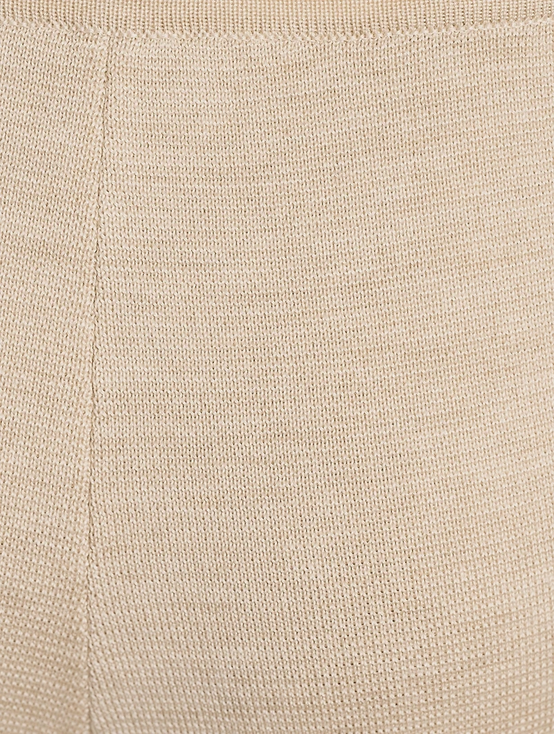 Chuk Wool And Silk Wide-Leg Pants
