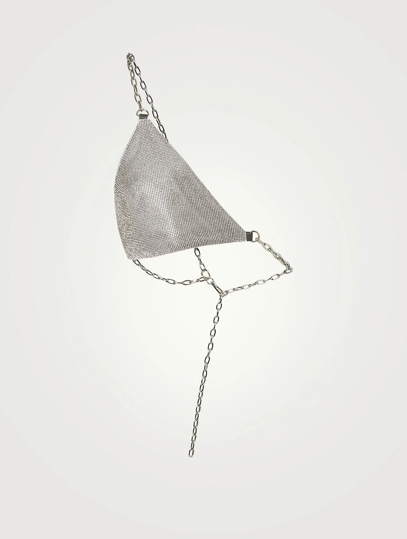 Crystal Mesh Bra