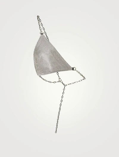 Crystal Mesh Bra