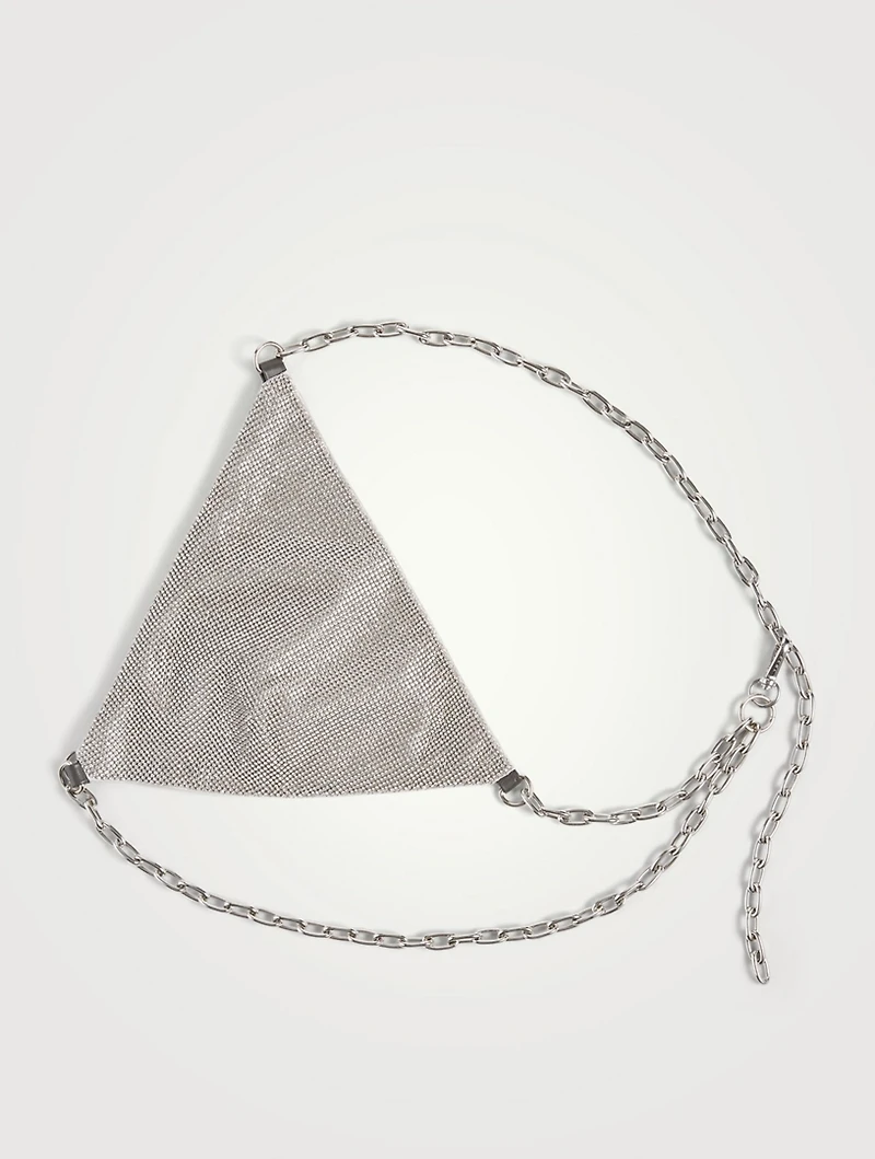 Crystal Mesh Bra