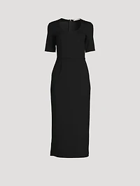 Calama Scuba Midi Dress