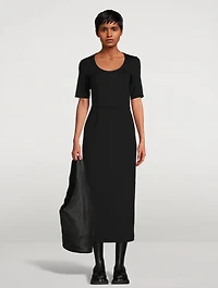 Calama Scuba Midi Dress