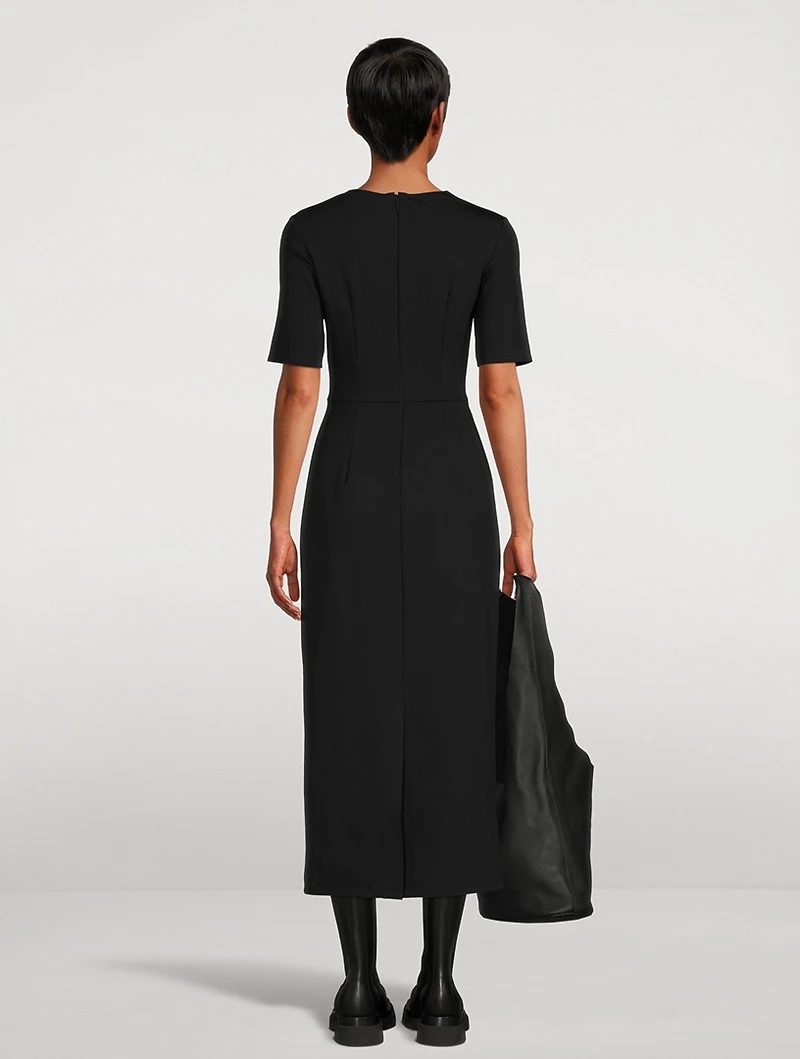 Calama Scuba Midi Dress