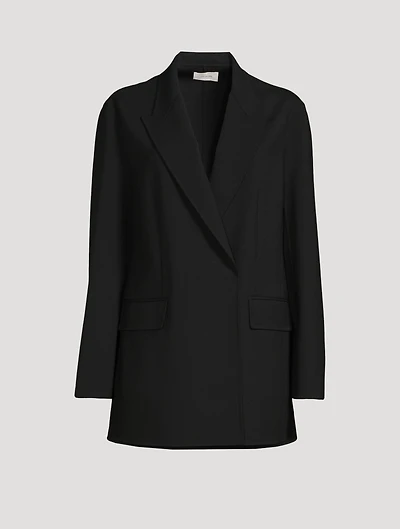 Tristan Wool Double-Breasted Blazer