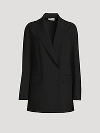 Tristan Wool Double-Breasted Blazer