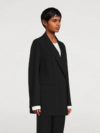 Tristan Wool Double-Breasted Blazer