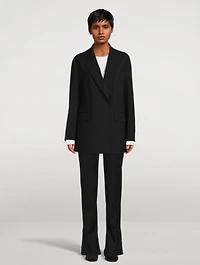 Tristan Wool Double-Breasted Blazer