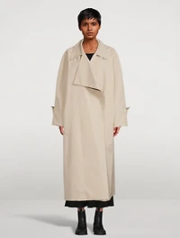 Au Cotton Belted Coat
