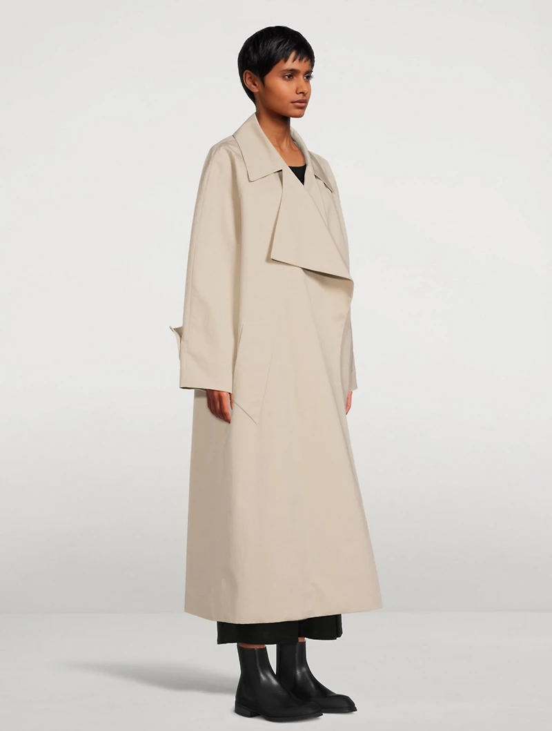 Au Cotton Belted Coat