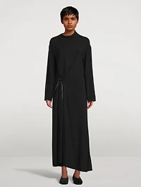 Emma Stretch Cady Long Dress