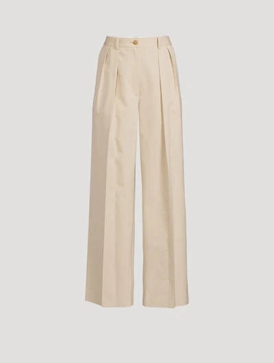 Igor Cotton Loose-Leg Pants