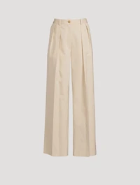Igor Cotton Loose-Leg Pants