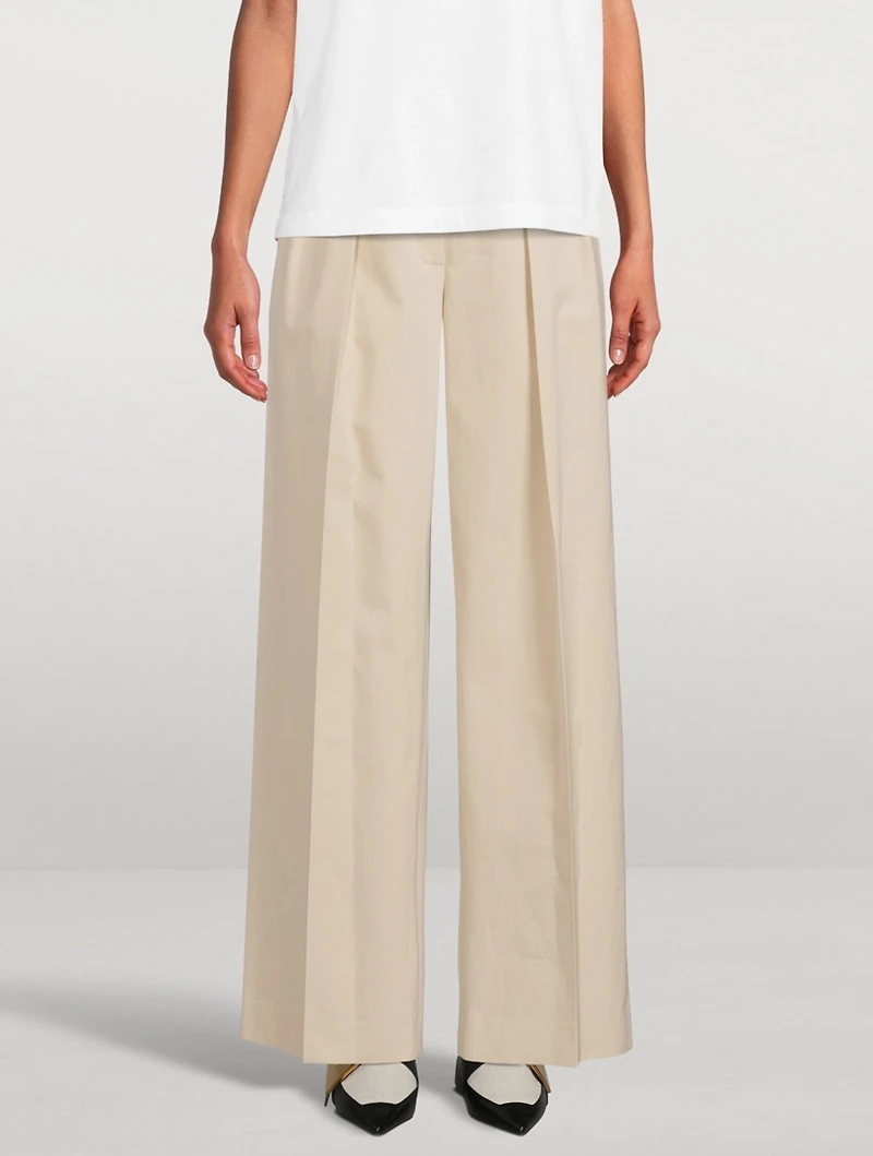 Igor Cotton Loose-Leg Pants