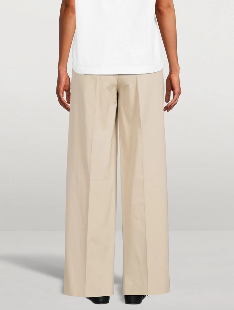 Igor Cotton Loose-Leg Pants