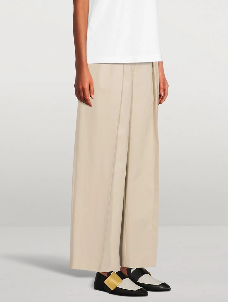Igor Cotton Loose-Leg Pants