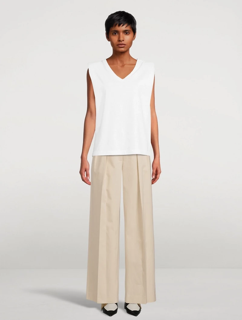 Igor Cotton Loose-Leg Pants