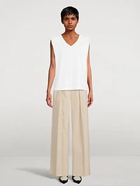 Igor Cotton Loose-Leg Pants