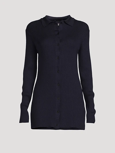 Callisto Silk And Cotton Knit Top