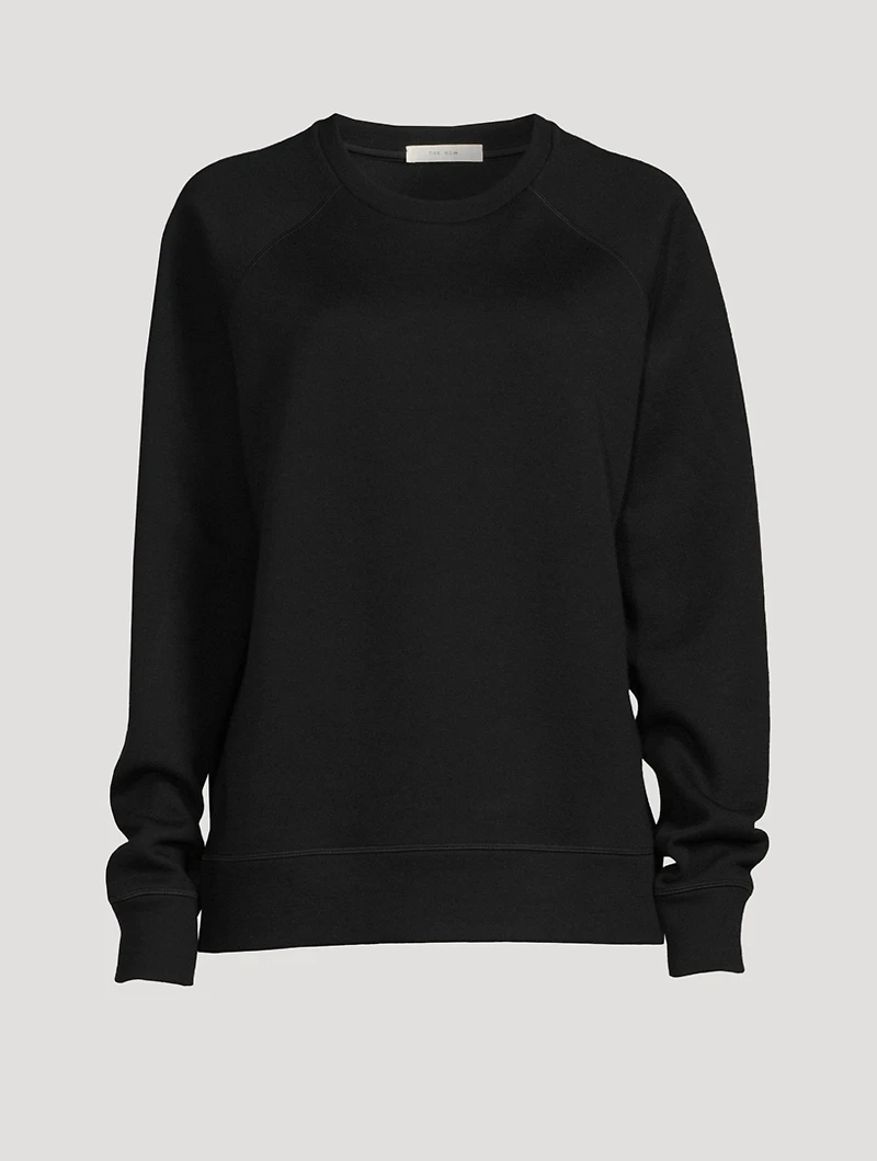 Cashmere-Blend Crewneck Sweater