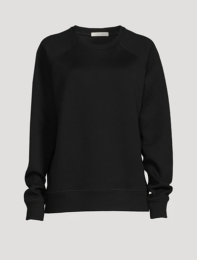 Cashmere-Blend Crewneck Sweater
