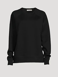Cashmere-Blend Crewneck Sweater