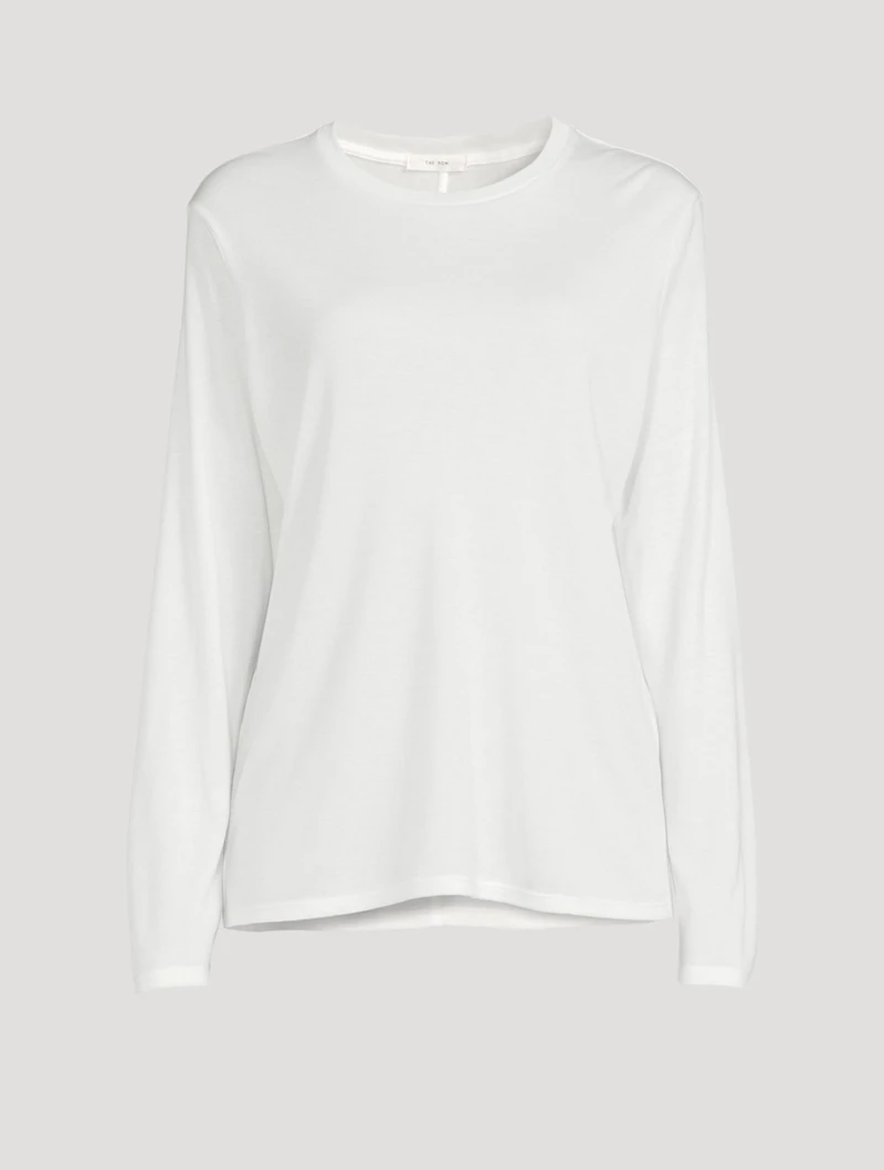 Sherman Cotton Long-Sleeve Top