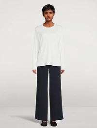 Sherman Cotton Long-Sleeve Top