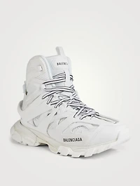 Track Hike Mesh And Nylon High-Top Sneakers