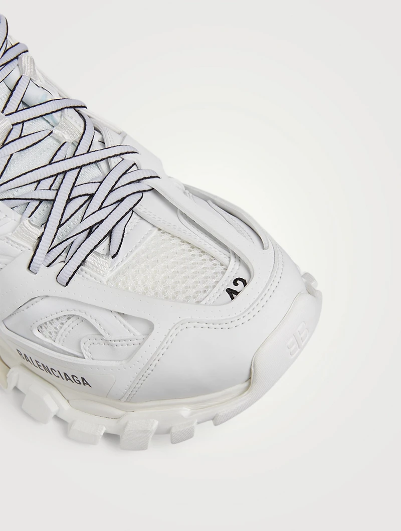 Track Hike Mesh And Nylon High-Top Sneakers