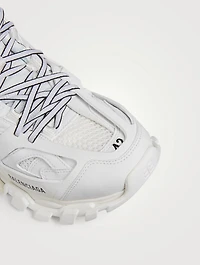 Track Hike Mesh And Nylon High-Top Sneakers