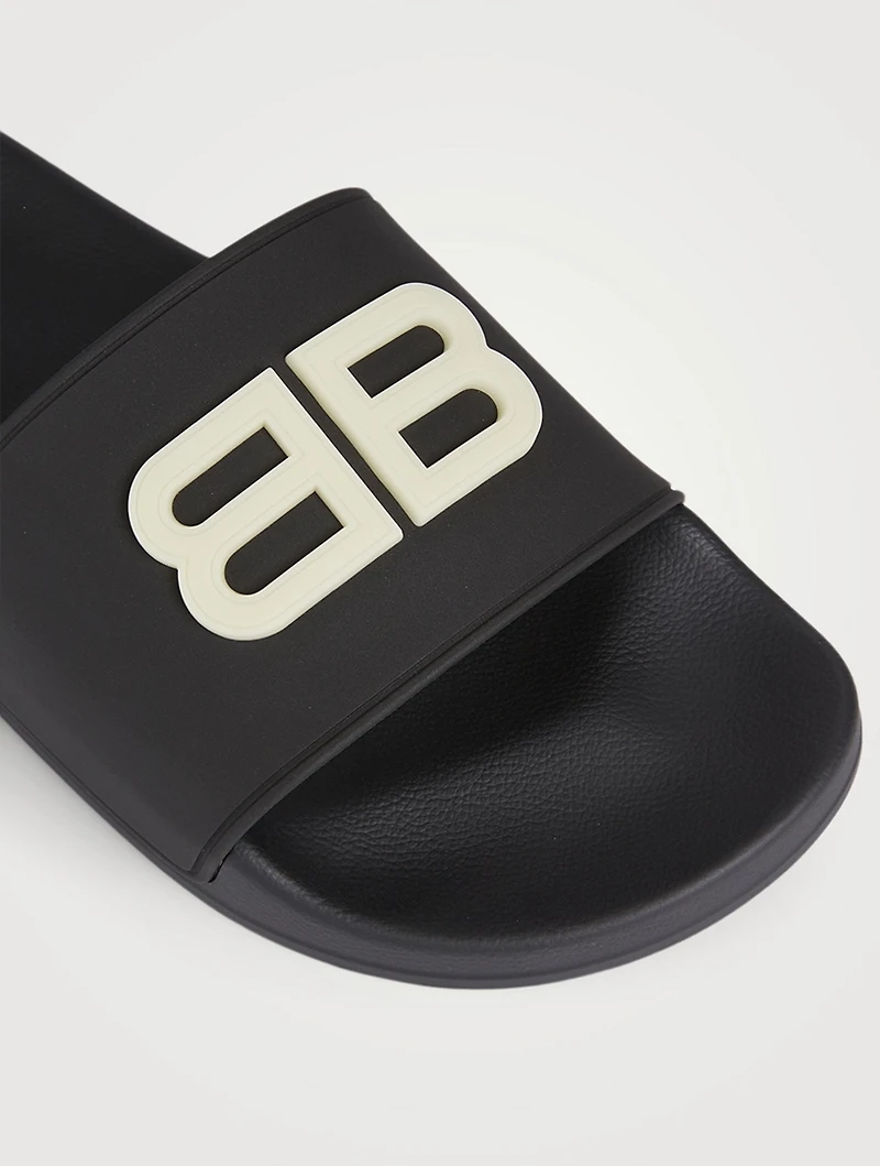 BB Glow The Dark Rubber Pool Slide Sandals