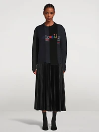 Cotton And Wool Recomposed Sweater