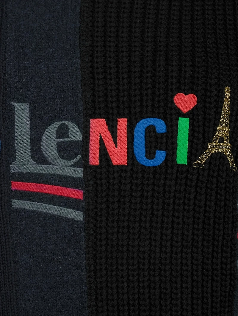 Cotton And Wool Recomposed Sweater