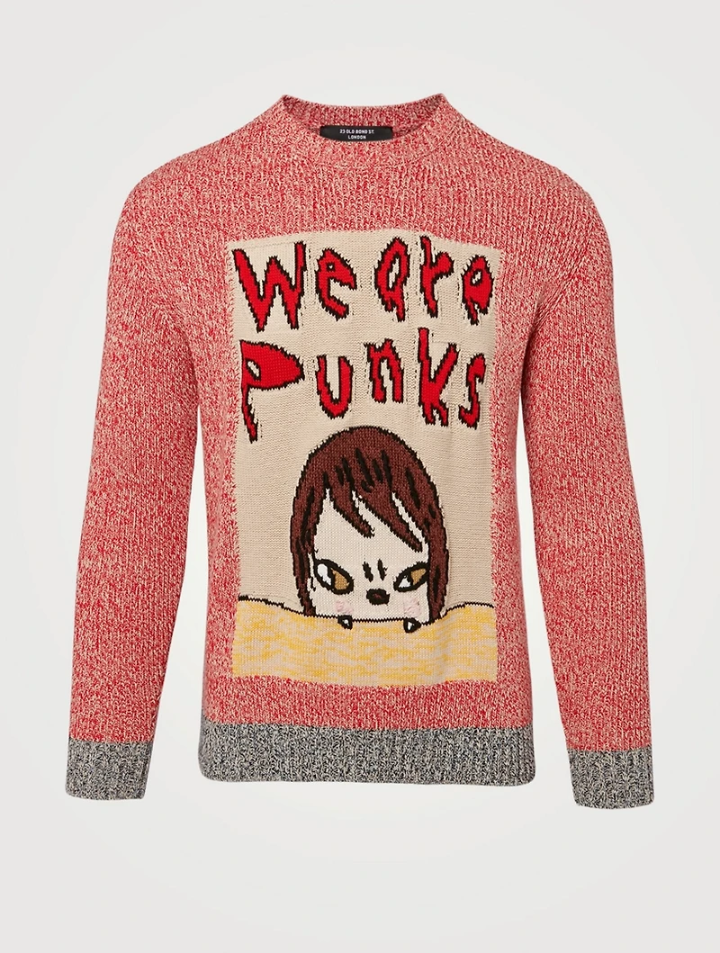 Yoshitomo Nara Cotton Sweater