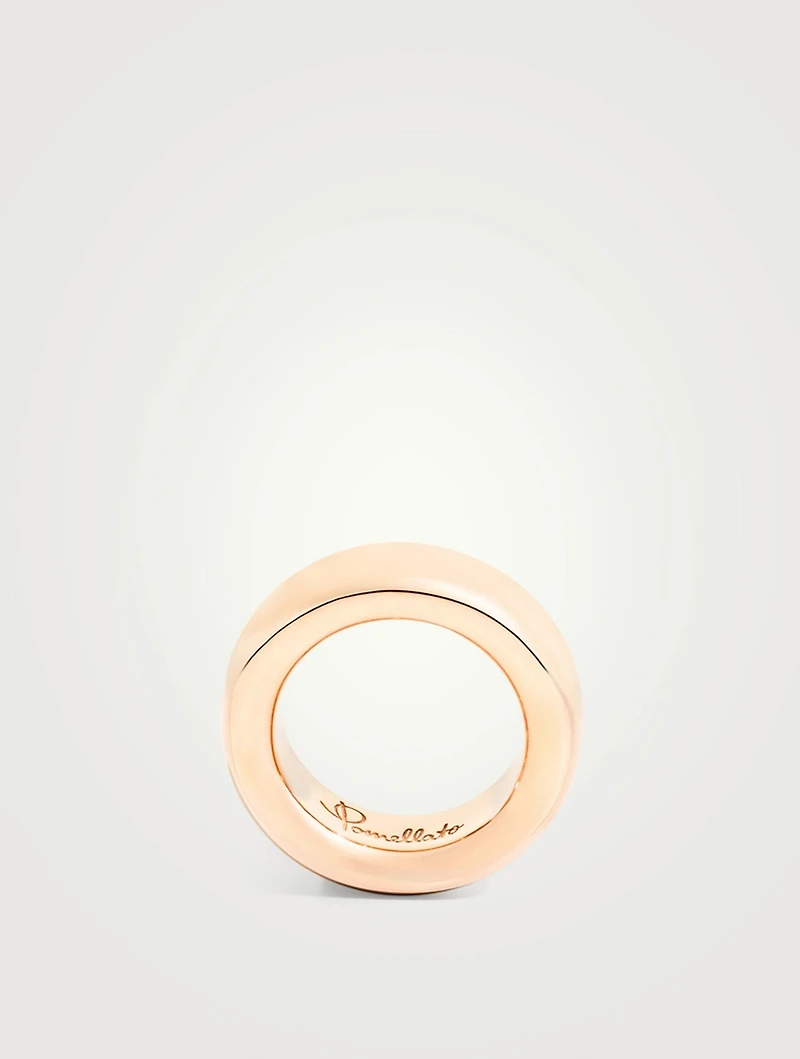 Medium Iconica 18K Rose Gold Ring