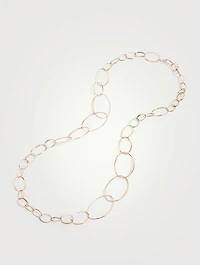 18K Rose Gold Chain Necklace