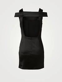 Squareneck Mini Dress