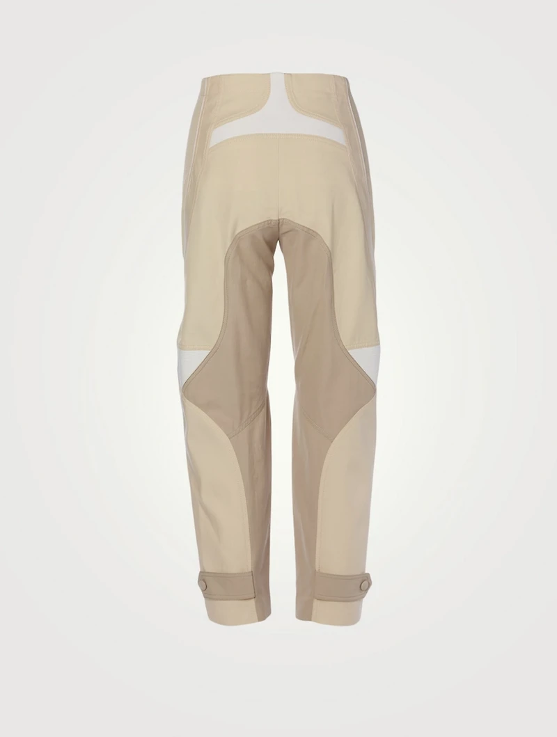 Brooke High-Waisted Tapered Pants