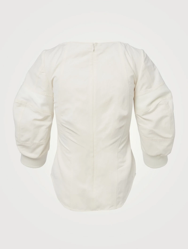 Fiona Cotton And Linen Blouse