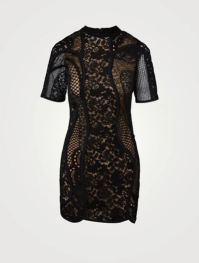 Edith Lace Mini Dress