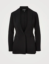 Etiennette Stretch Knit Blazer