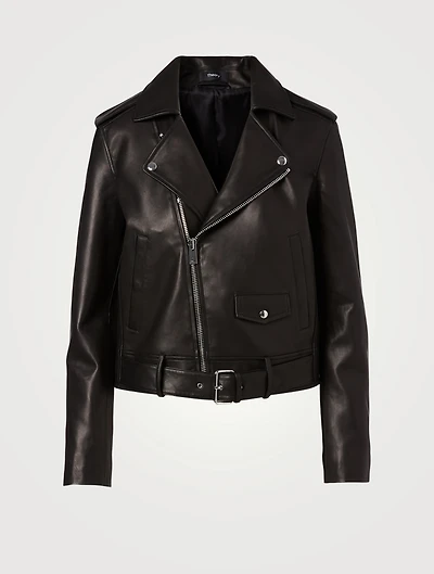 Leather Moto Jacket