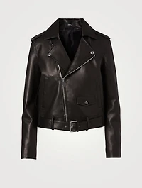 Leather Moto Jacket