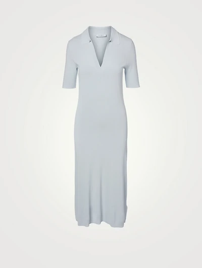 Baize Polo Midi Dress