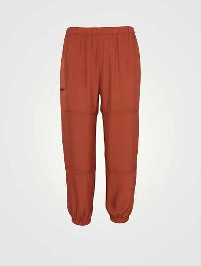 Twill Slim Cargo Pants